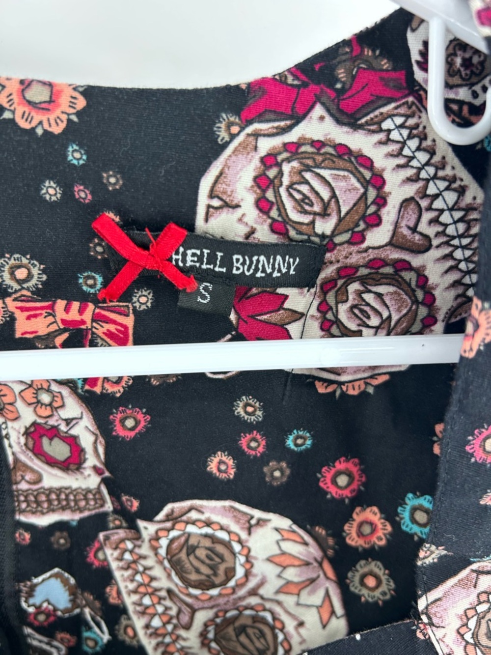 Hell Bunny Sugar Skull Dress | Small - Picture 3 of 3